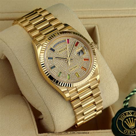 pre owned rolex day date
